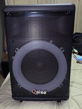 Qaise SB-801 Portable Bluetooth PA Party Speaker LED Light – No Power Cord